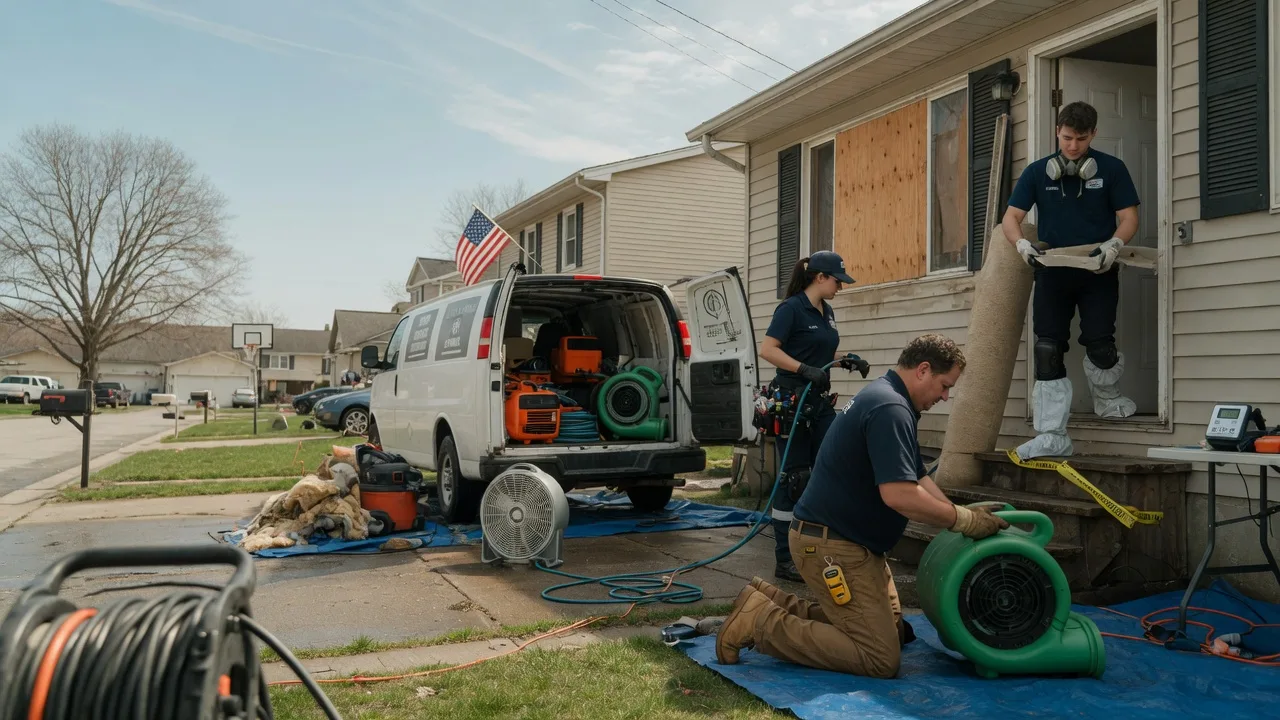 Water Damage Restoration in Simpson, WV near me